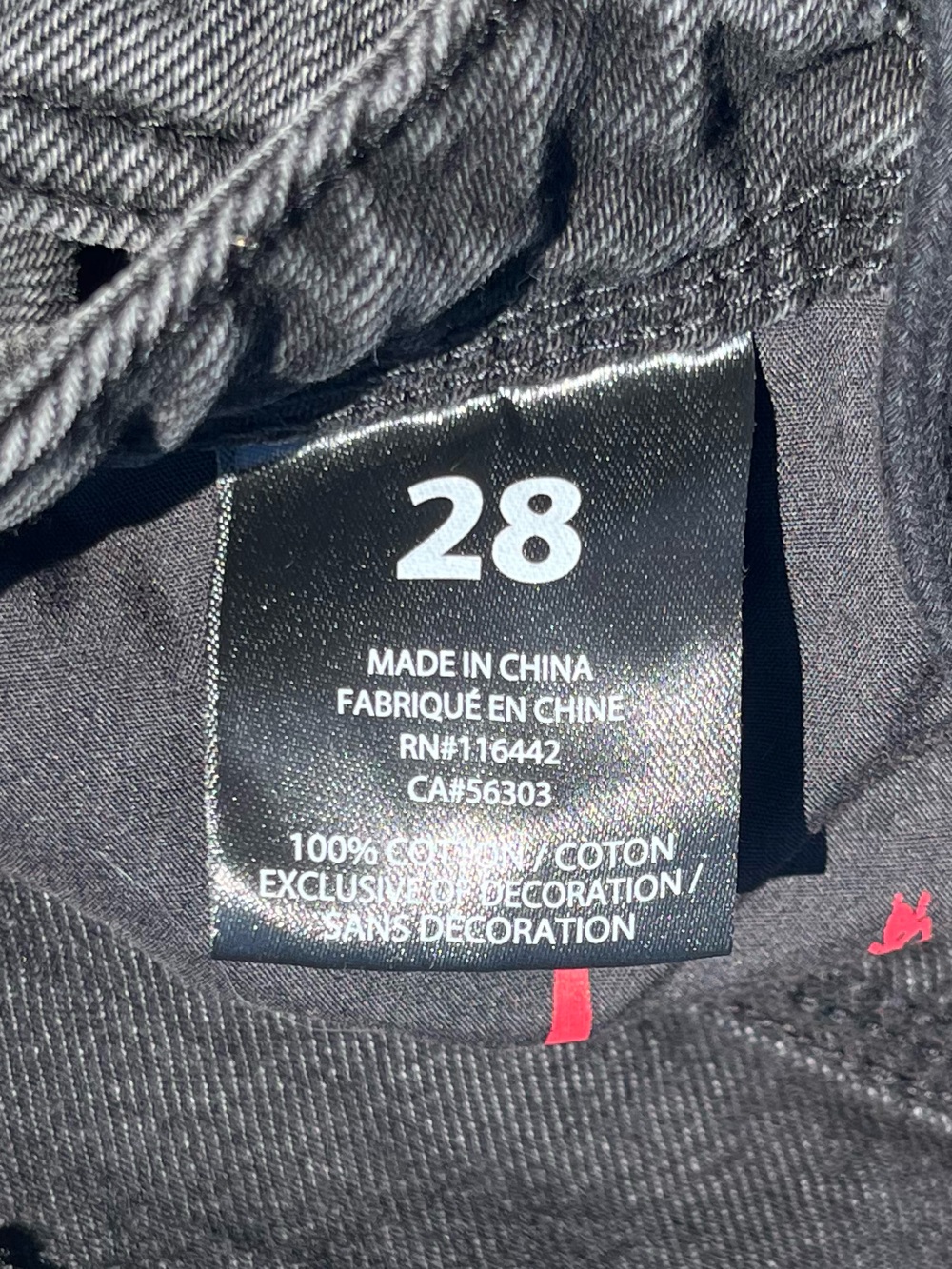 Vitriol; Black; Utility Gorp-Core Cargo Pants; Wide Leg; Grommet Buckles; US28 - Picture 3 of 11